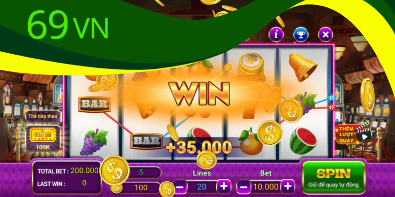 Tham gia chơi game nổ hũ 69VN để nhận nhiều ưu đãi hấp dẫn